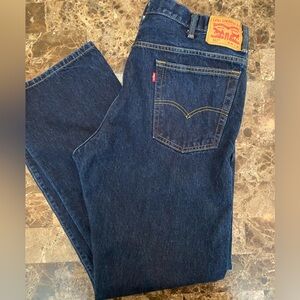 Levi's Men's Dark Blue Bootcut Jeans